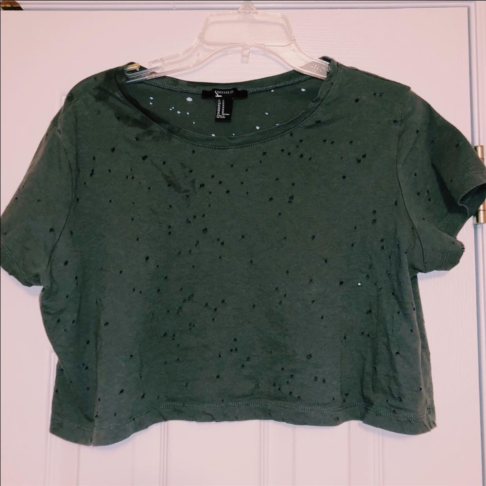 cute holy cropped tee!!